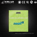 HDPE plastic packing die cut handle bag for clothes